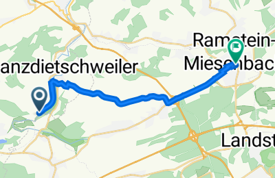Route in der Bikemap App öffnen