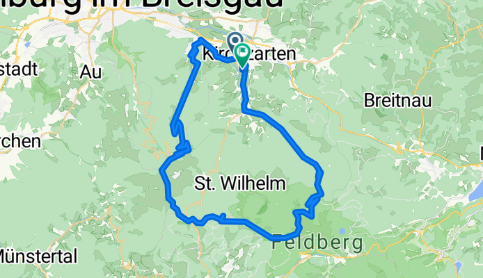 Kirchzarten-Schauinsland-Feldbrg-Kirchzarten
