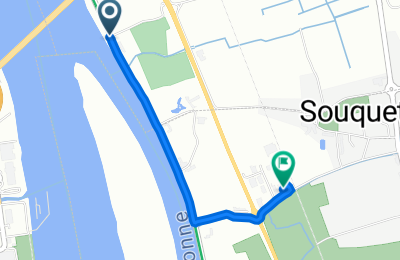 Route in der Bikemap App öffnen