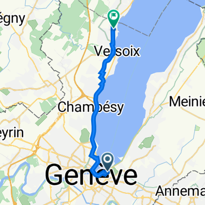 Avenue de la Grenade 15, Geneva to Route de Suisse 160, Versoix
