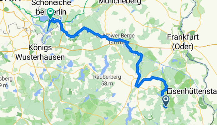 Chossewitz, Friedland nach Dorfstraße 2F, Berlin