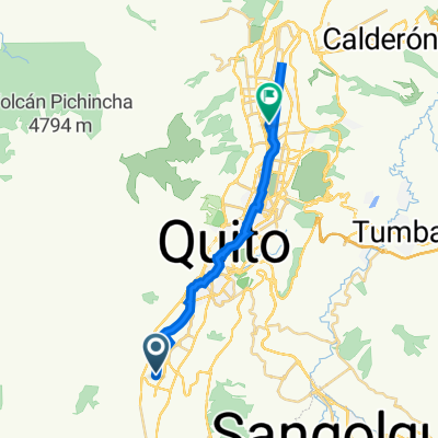 Avenida Rumichaca, Quito a Quito