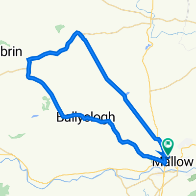 Mallow to Lisgriffen to Ballyclogh to Mallow