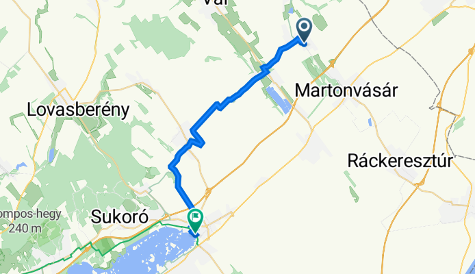 Sport utca 10, Tordas - Tópart utca 47, Velence
