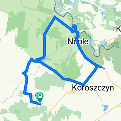 Dobryń Duży 84, Zalesie do Dobryń Duży 79, Zalesie