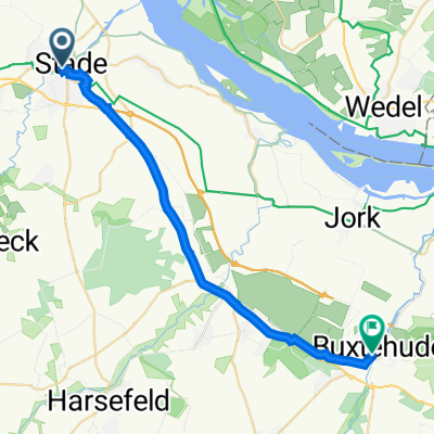 Heckenweg 15, Stade nach Poststraße 2, Buxtehude