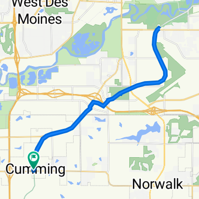 Great Western Bike Trail, Cumming to Great Western Bike Trail, Cumming