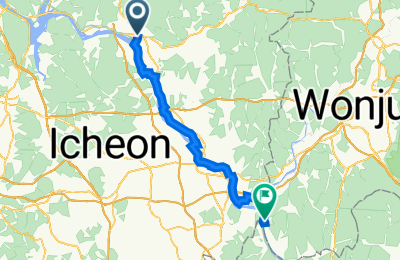 Route in der Bikemap App öffnen