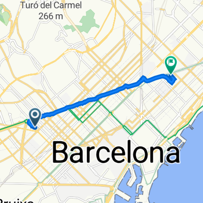 Carrer de Londres, 46–54, Barcelona a Carrer de Castella, 22, Barcelona