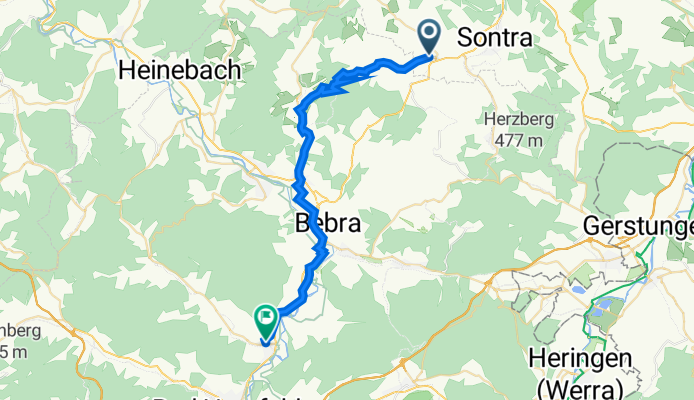 Sommerberg 6, Sontra nach Brückenstraße 2, Ludwigsau