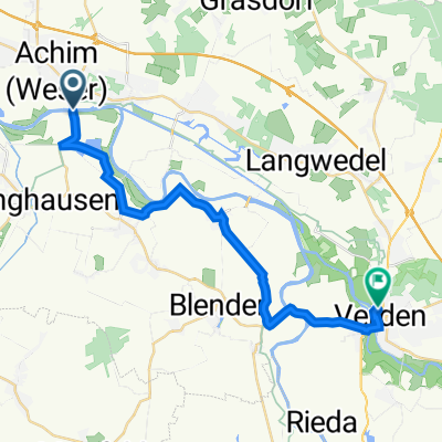 Weser 18.2.1 Achim - Verden (21,0km)