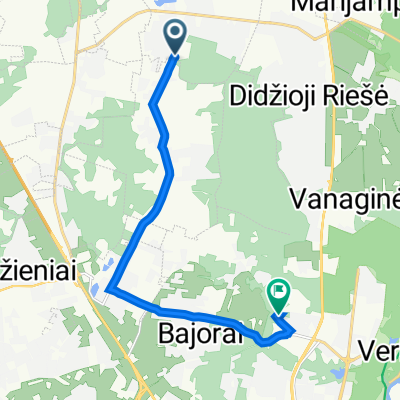 Riešės g. 12, Riešė to Bajorų kel. 27, Vilnius