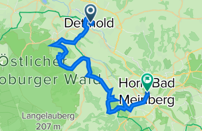 Route in der Bikemap App öffnen
