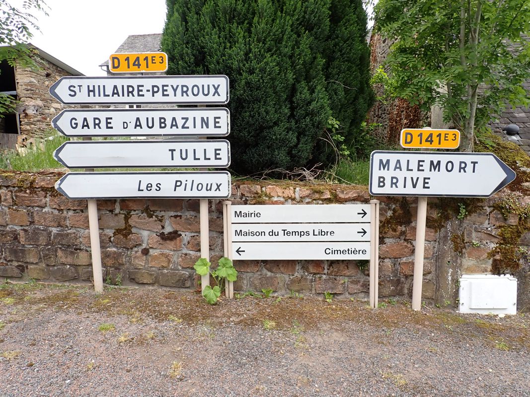 Albussac (Les Quatre Routes) - Circle to Brive-la-Gaillarde (Malemort)