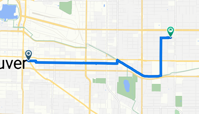 242–298 E Tenth Ave, Vancouver to 2845 E 3rd Ave, Vancouver