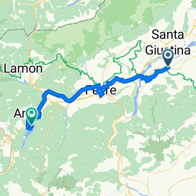 Via San Candido 25–31, Mel nach Via Campagna 45, Arsiè