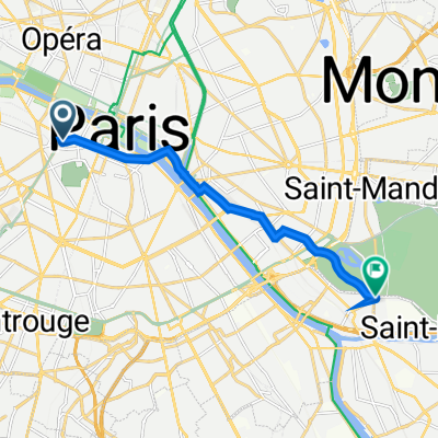 37 Rue du Four, Paris à 68 Avenue du Maréchal de Lattre de Tassigny, Saint-Maurice