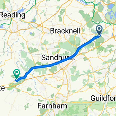 Claringsworth House, Portnall Dr, Virginia Water to 14 Rosebay Gardens, Hook