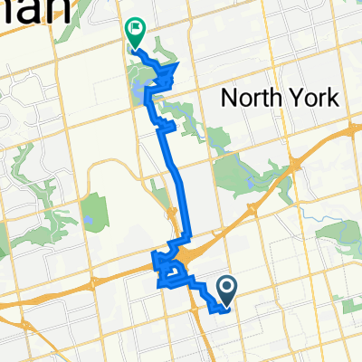 3 Madoc Dr, Toronto to G Ross Lord Park Trail, Toronto