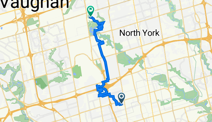 3 Madoc Dr, Toronto to G Ross Lord Park Trail, Toronto
