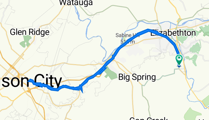 420 Blue Ridge Dr, Elizabethton to 420 Blue Ridge Dr, Elizabethton