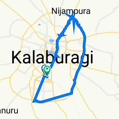 8R9H+F35, Kalaburagi to 8R9H+4P9, Kalaburagi