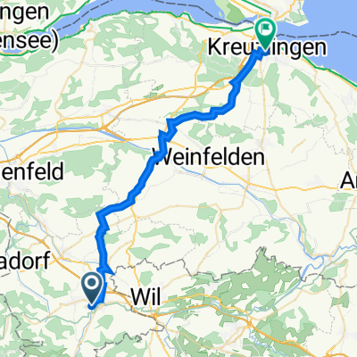 Sonnhaldenstrasse 20, Sirnach nach Rütiweid 14, Cham