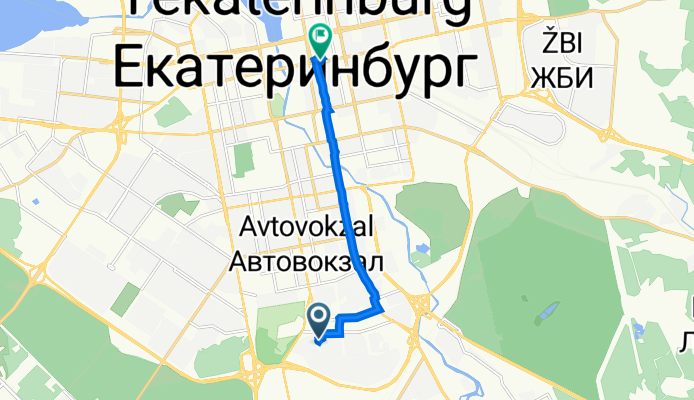 ΠΡ Π‘Π°ΠΌΠΎΡΠ²Π΅ΡΠ½ΡΠΉ Π±ΡΠ»ΡΠ²Π°Ρ 5, ΠΠΊΠ°ΡΠ΅ΡΠΈΠ½Π±ΡΡΠ³ Π΄ΠΎ ΡΠ»ΠΈΡΠ° ΠΠ°Π»ΡΡΠ΅Π²Π° 53, ΠΠΊΠ°ΡΠ΅ΡΠΈΠ½Π±ΡΡΠ³