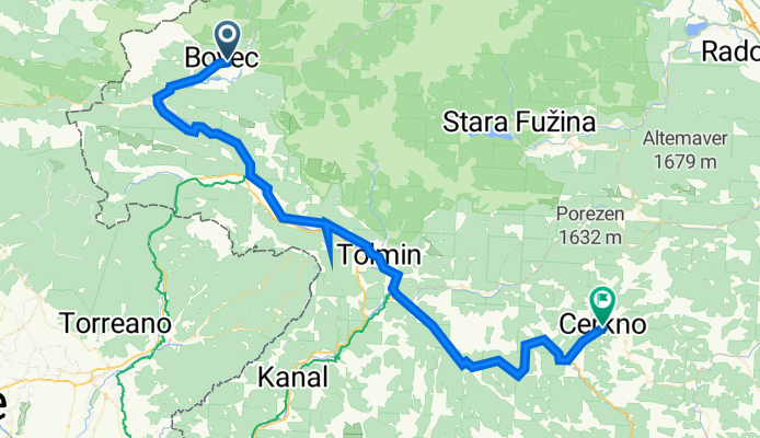 Bovec - Cerkno
