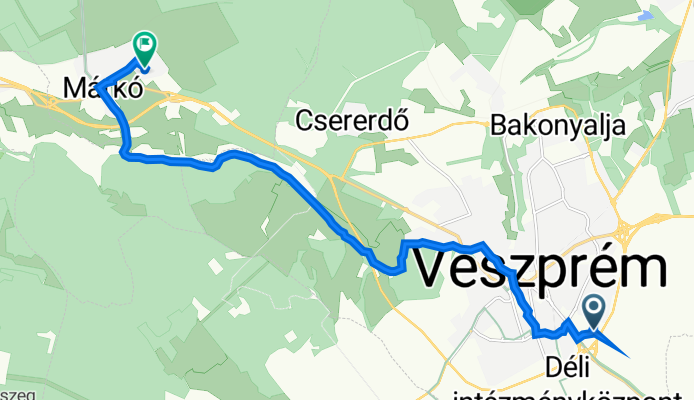 Cholnokyváros, Veszprém to Jázmin utca 20., Márkó