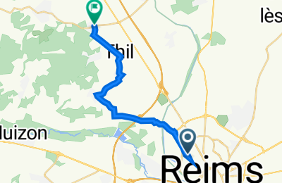 Route in der Bikemap App öffnen
