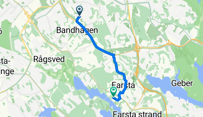 Route to Ice rink