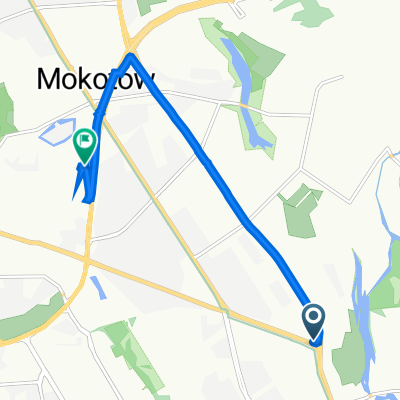 al Wilanowska, Warszawa do Pory 65, Warszawa