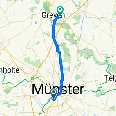 Von Stauffenberg Straße 16, Münster nach Schäferstraße, Greven