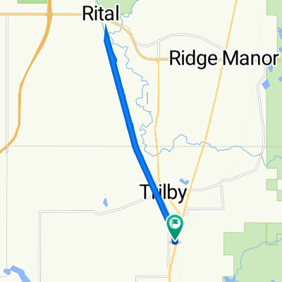 Withlacoochee State Trail, Dade City to Withlacoochee State Trail, Dade City