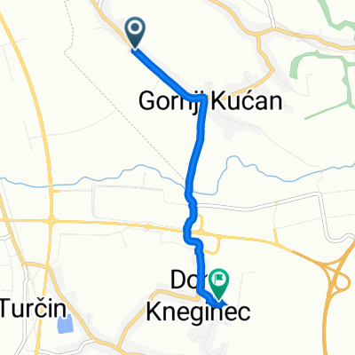 Varaždinska ulica 98, Gornji Kućan to Zavrtna ulica 27, Donji Kneginec