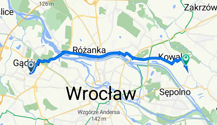 Balonowa 27, Wrocław do Kowalska 127S, Wrocław