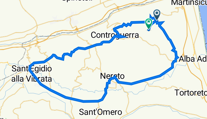 Ridden Colonnella loop