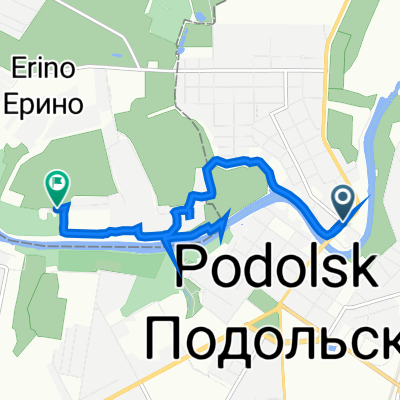 улица Павлика Морозова, Подольск до Ивановская улица, 17, Москва