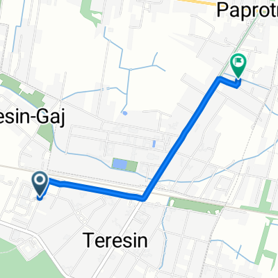 guzowska 4, Teresin do Srebrna 7, Paprotnia