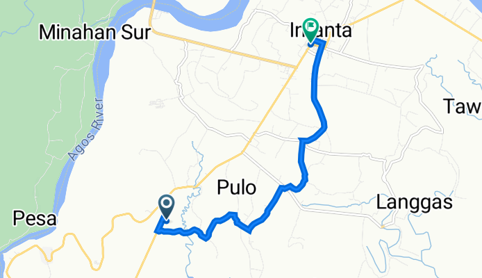 Tongohin, Infanta to Real - Infanta Road, Infanta