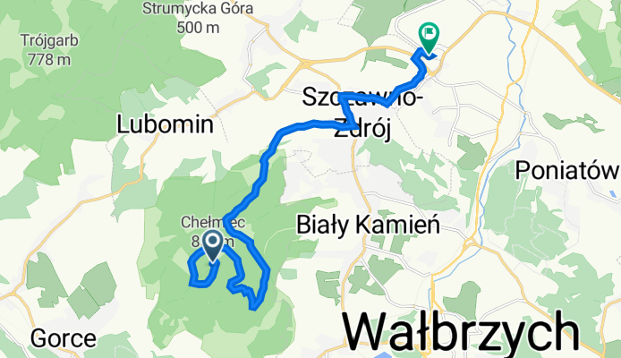 Chełmiec Zjazd