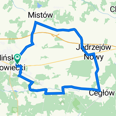 Jana III Sobieskiego 18, Mińsk Mazowiecki do Jana III Sobieskiego 18, Mińsk Mazowiecki