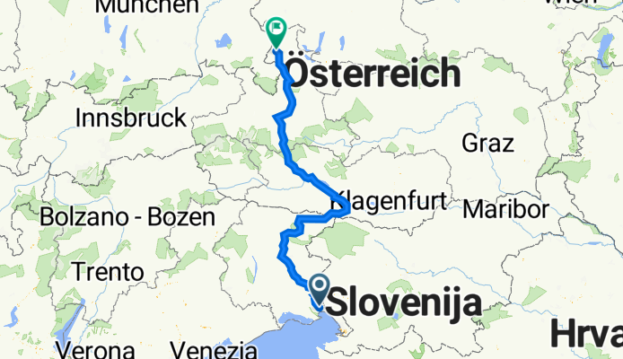 Monfalcone to Villach