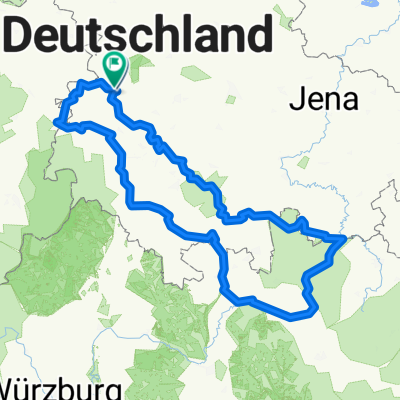 Radrundtour in Thüringen