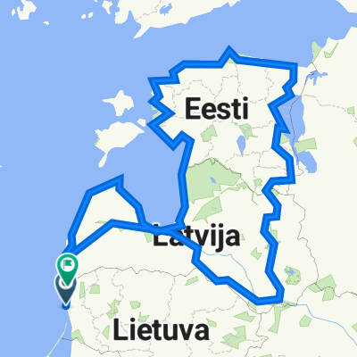 Klaipėda-Karklė-Dargužiai, Kukuliškiai to A11, Rucavas pag.
