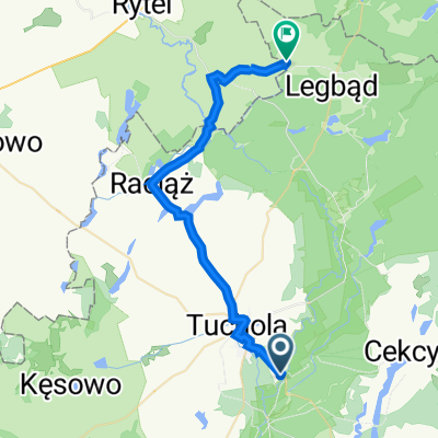 Świecka 112, Tuchola do Fojutowo