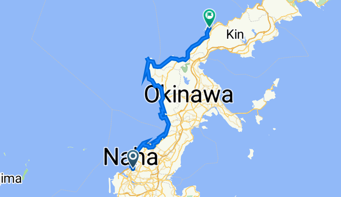 国道58号, Naha to 2378, Onna, Onna, Kunigami-Gun