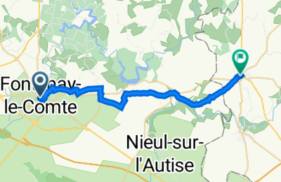 Route in der Bikemap App öffnen