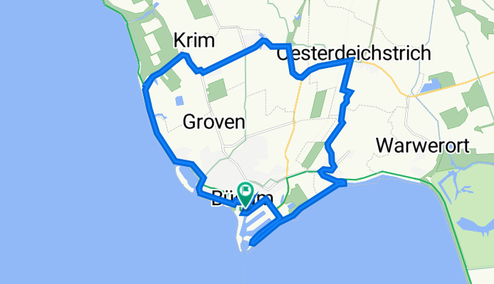 Hafenstraße 21, Büsum nach Hafenstraße 21, Büsum